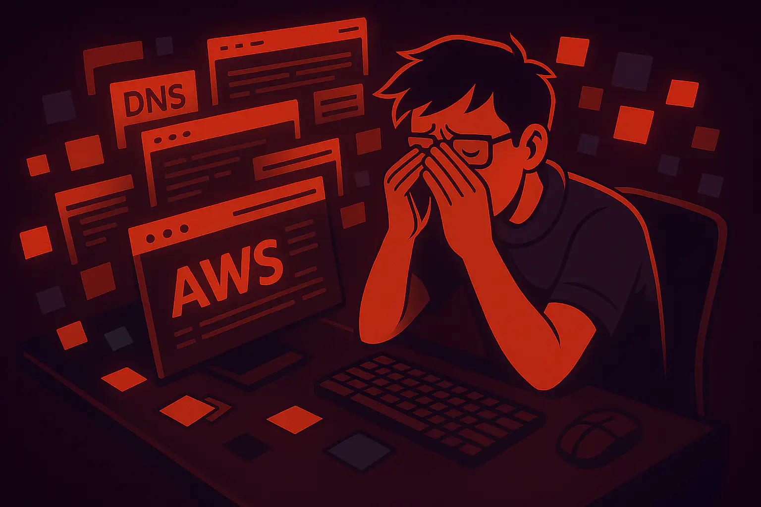 Developer overwhelmed by infrastructure chaos